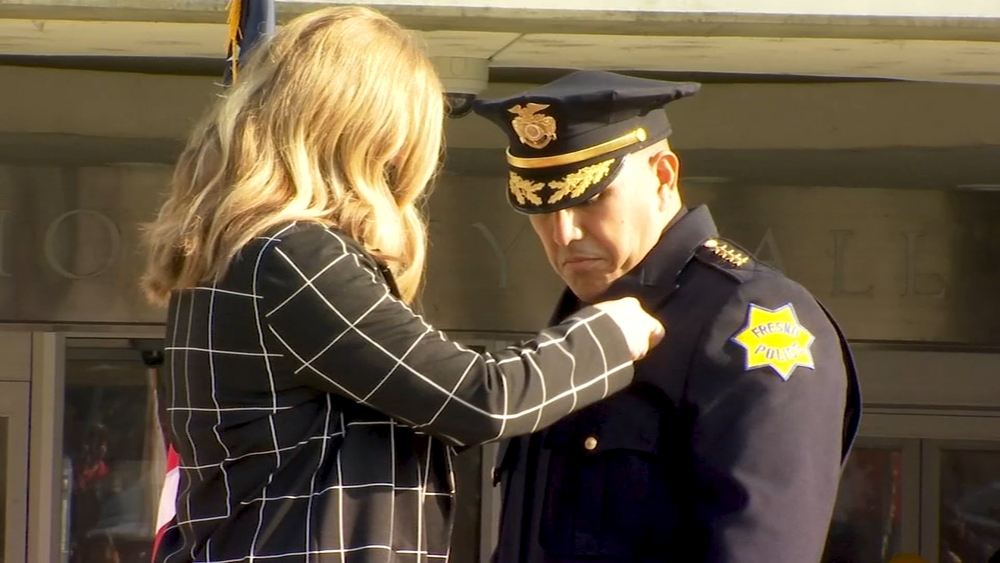 New Fresno police chief Paco Balderrama sworn in Monday