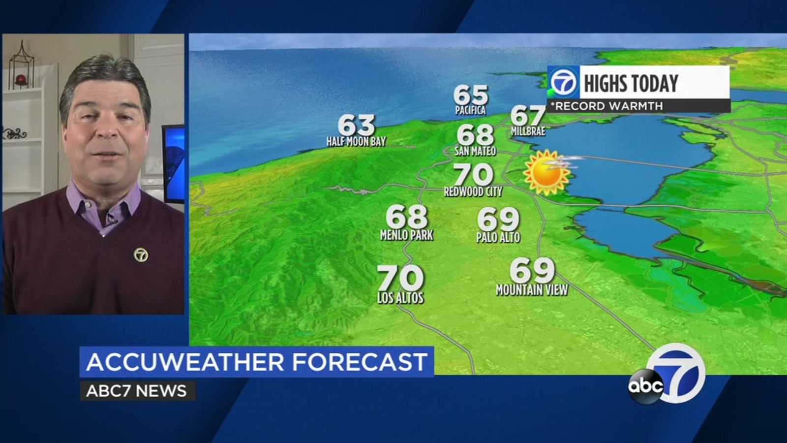 San Francisco Bay Area AccuWeather forecast: Warming trend begins today after morning drizzle and fog, rough surf remains - Vimarsana News