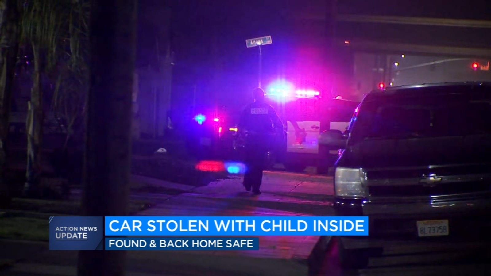 Suspect steals car with 2-year-old boy inside in central Fresno, child reunited with family - Vimarsana News