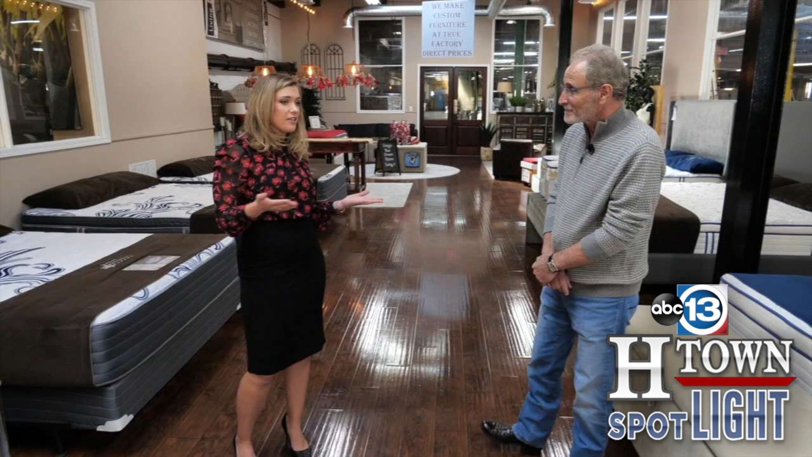 HTown Spotlight Texas Mattress Makers Sleep better with a custom