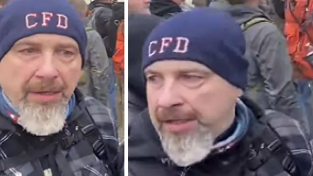 Retired Pa. firefighter threw fire extinguisher at cops during riot: FBI