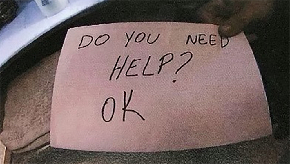 'Do you need help?' Police say waitress saved boy's life