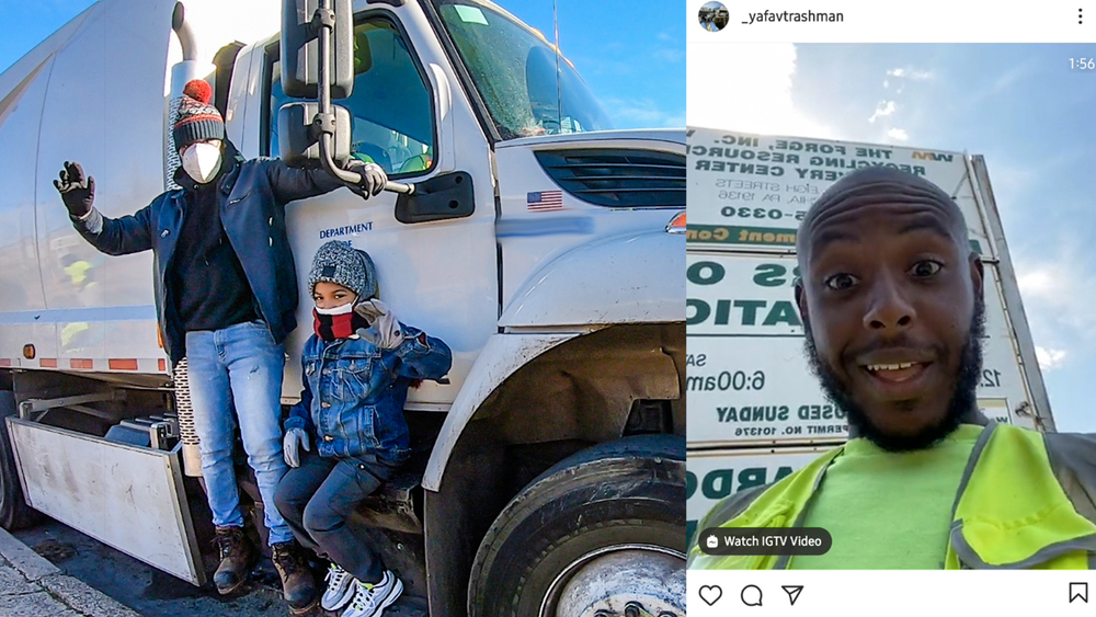 Philly's 'Favorite Trashman' clean-up work extends beyond his pickup route 