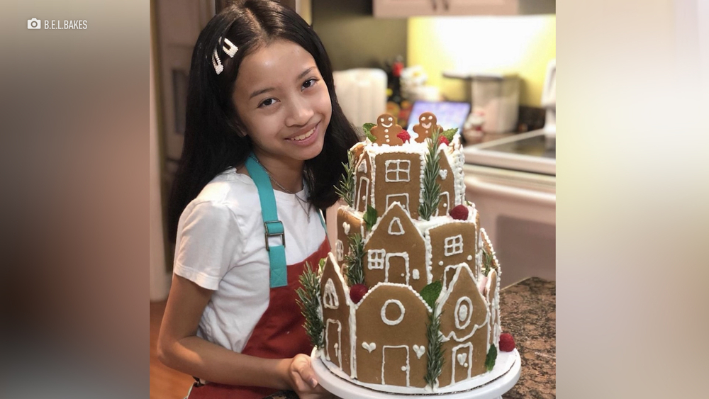 12-year-old bakes her way towards a $25,000 prize