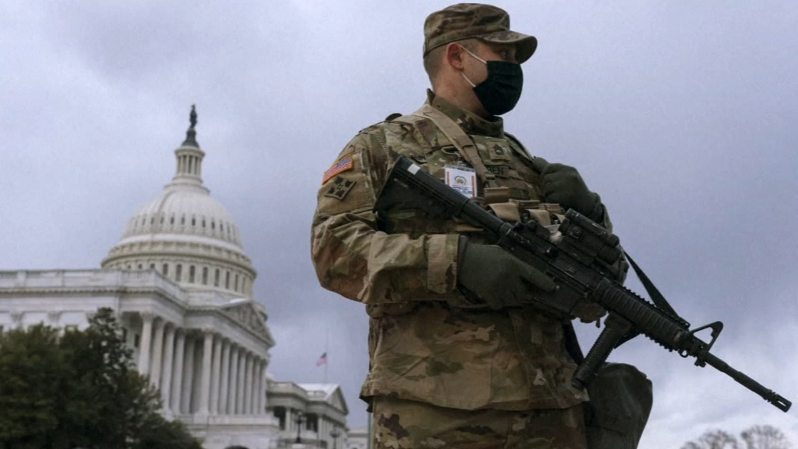 Pro-Trump protesters demonstrate at heavily guarded statehouses ahead of Joe Biden's inauguration - Vimarsana News