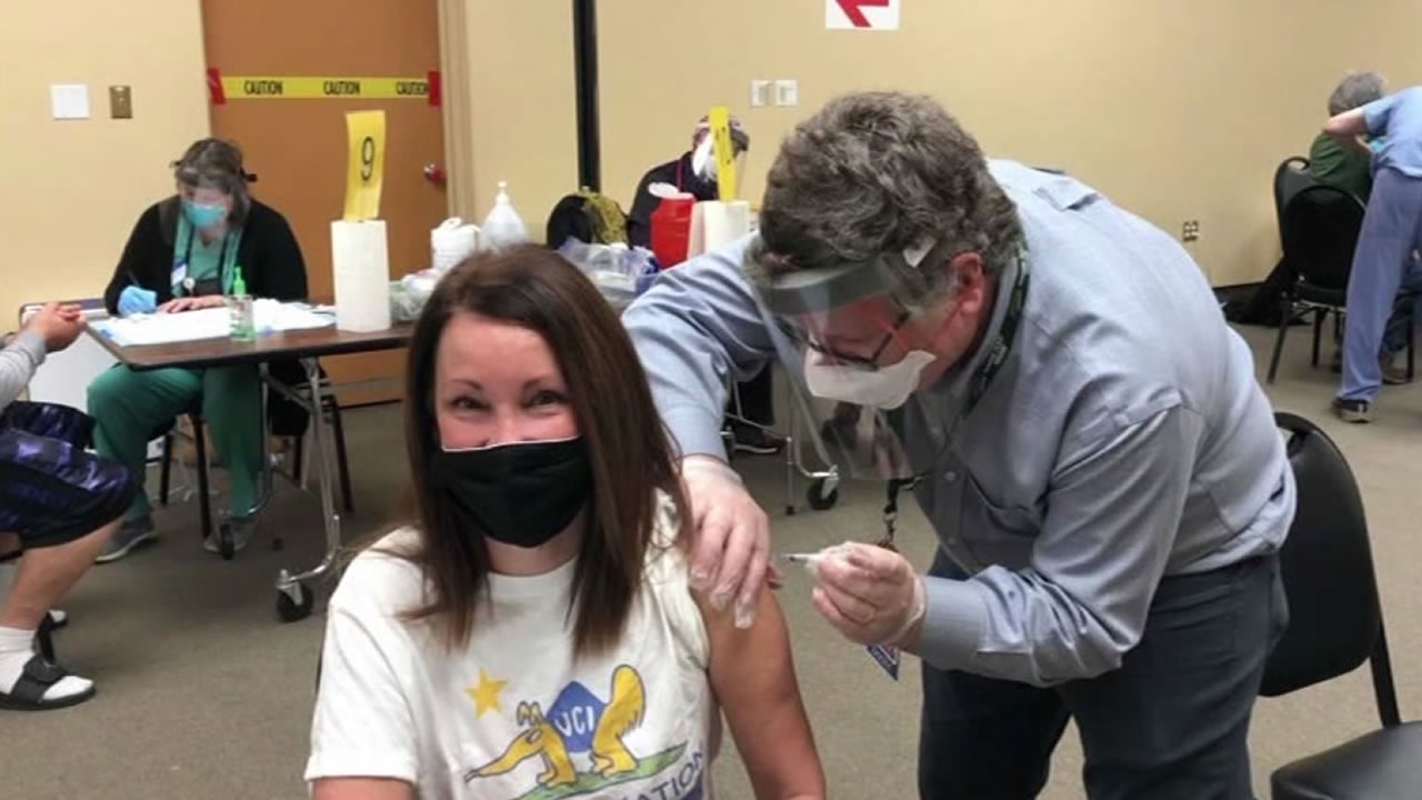 Marin County teachers get COVID-19 vaccine