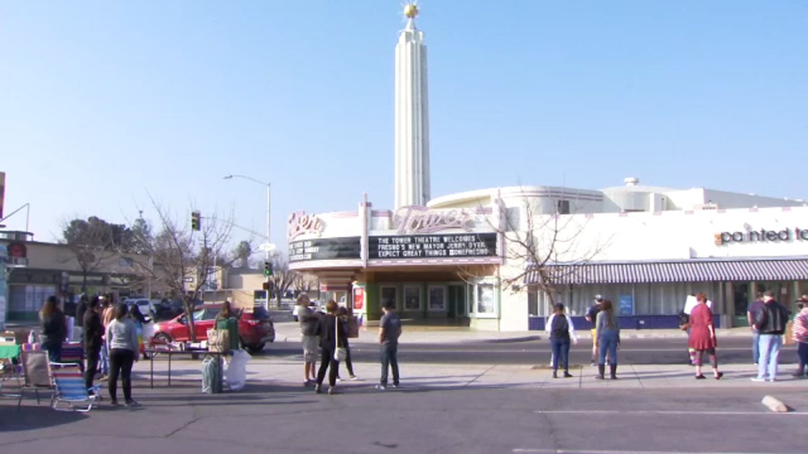 Protesters gather for 2nd time outside Tower Theatre as pending sale looms - Vimarsana News