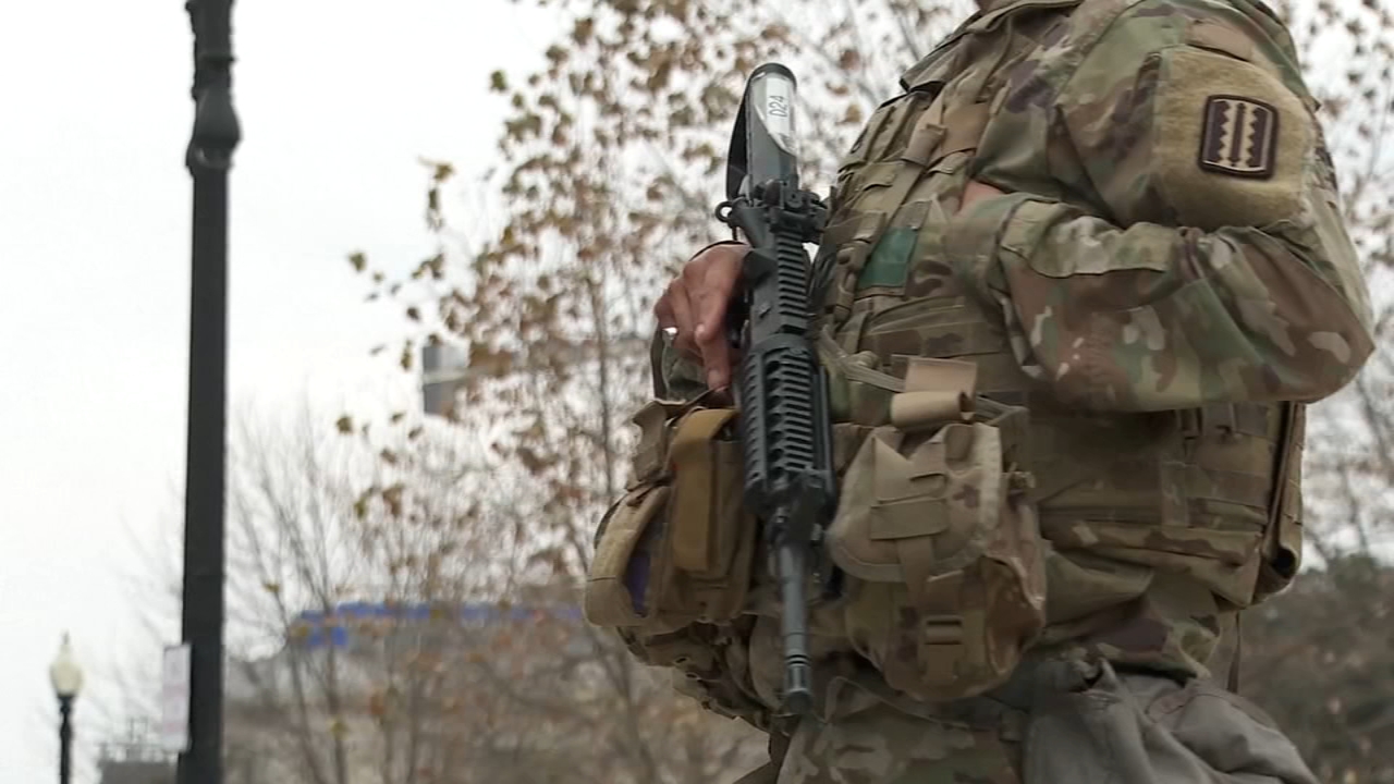 National Guard vetted ahead of Biden's inauguration