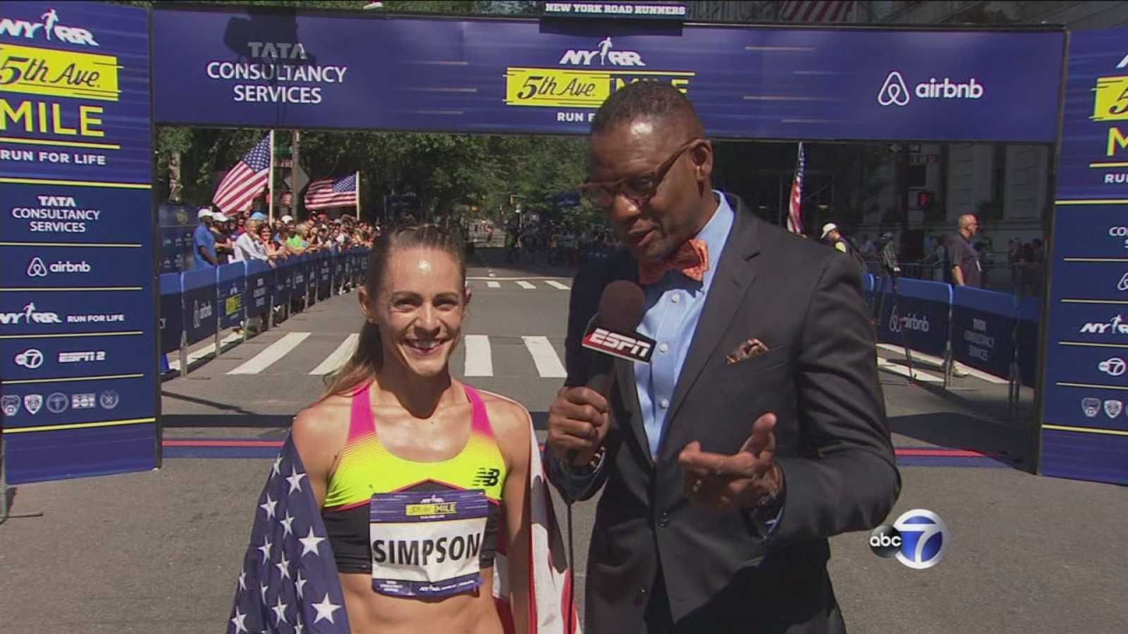 NYRR 5th Avenue Mile Part 4 ABC7 New York