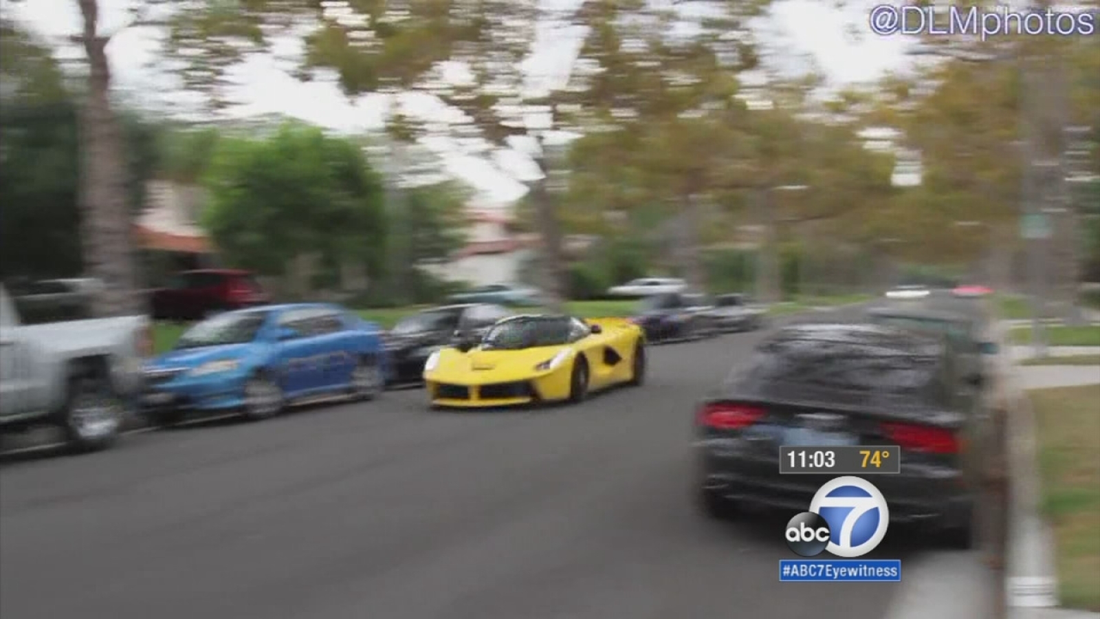 Video captures dangerous street racing on quiet Beverly Hills road