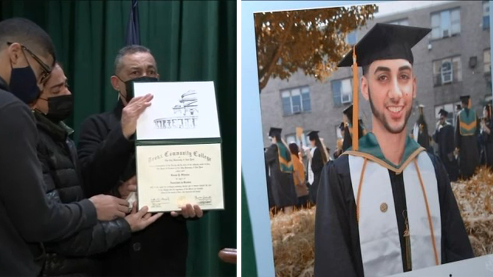 Lucas Silverio, teen killed trying to save girl from fire, honored by Bronx Community College with posthumous degree - Vimarsana News