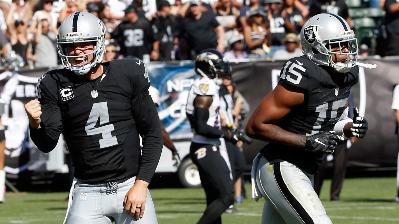 Oakland Raiders' Derek Carr