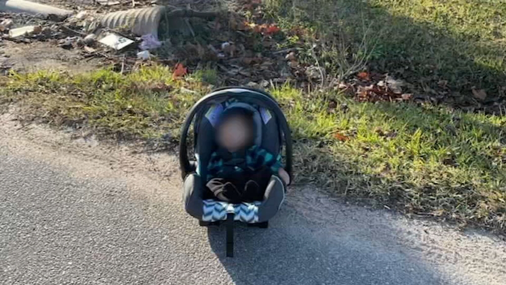 Baby found by Amazon driver after carjacking
