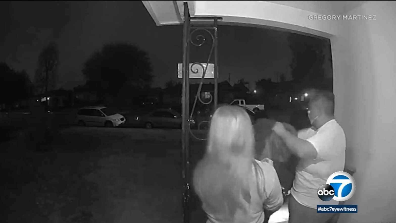 Act of kindness Mail carrier gets some weather help from West Covina